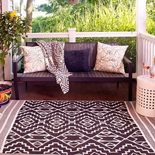 Fab Habitat Outdoor Rug - Waterproof, Fade Resistant, Crease-Free - Premium Recycled Plastic - Triba | Amazon (US)