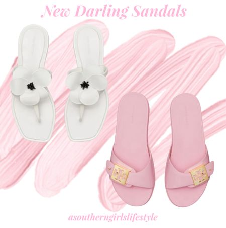 New Darling Tory Burch  Sandals

💗White Black Flower Sandal
💗Pink Buckle Slide 

Spring. Summer. Shoes. Swim  

#LTKstyletip #LTKSeasonal #LTKshoecrush