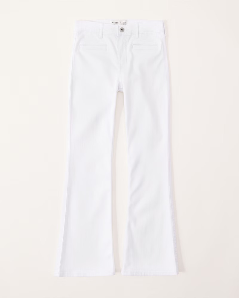high rise flare jeans | Abercrombie & Fitch (US)