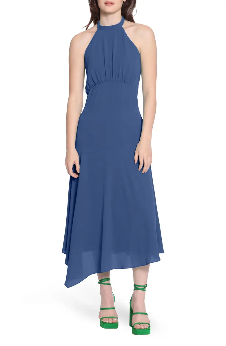 Catalina Crepe Halter Maxi Dress | Nordstrom Rack