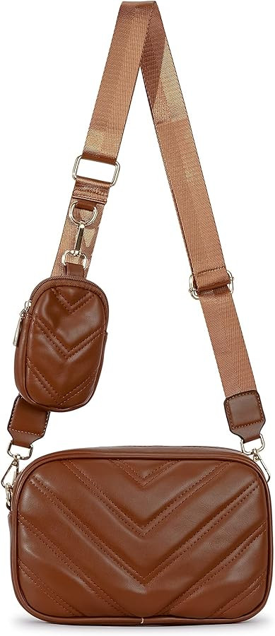 Herald Women Square Crossbody Bag Side Shoulder Handbags | Amazon (US)