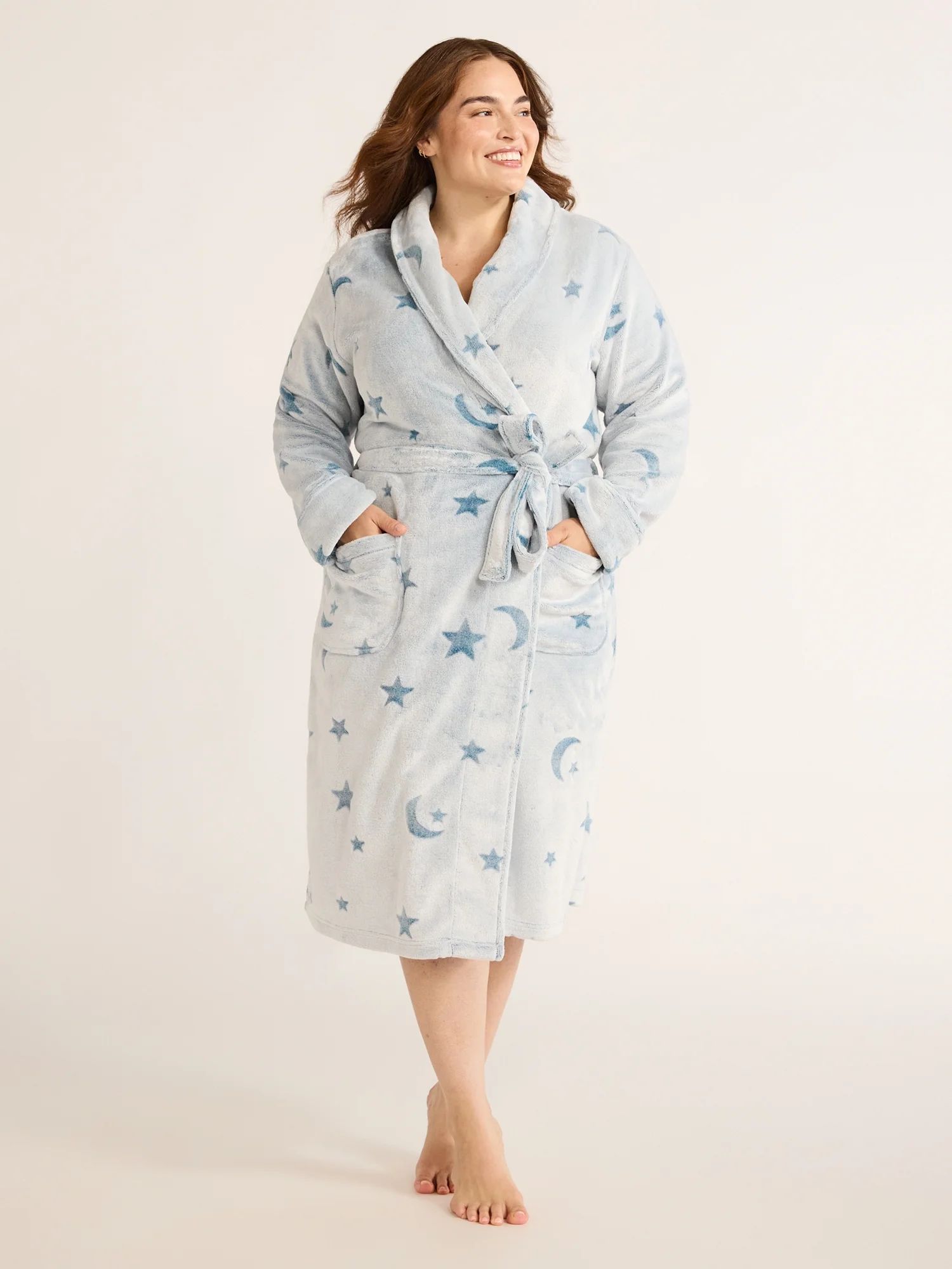 Joyspun Women's Celestial Robe | Walmart (US)