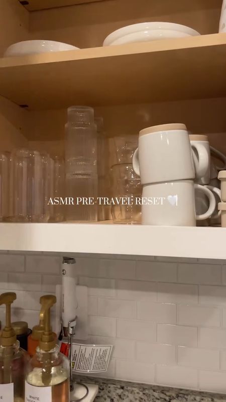 because the feeling of coming home to a clean home after vacay is unmatched! 
•
•
•
#cleaningmotivation #cleanwithme #cleaningreels #asmrsounds #asmrcleaning #satisfying #explorepage 
Clean with me, cleaning motivation, Friday reset, reset with me, cleaning reset, pre travel cleaning, pre travel reset, cleaning, asmr cleaning, satisfying, aesthetic, neutral home, asmr sounds, explore page