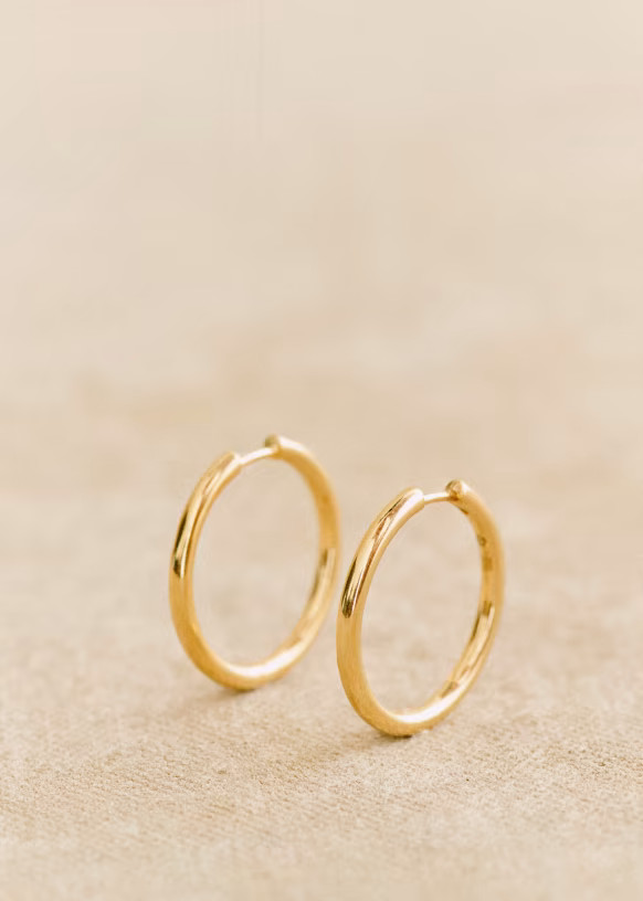 Medium Eva Hoops | Sezane Paris