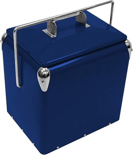 Creative Outdoor Stainless Steel Legacy Cooler w/Built-in Bottle Opener - Insulated Ice Chest Vin... | Amazon (US)