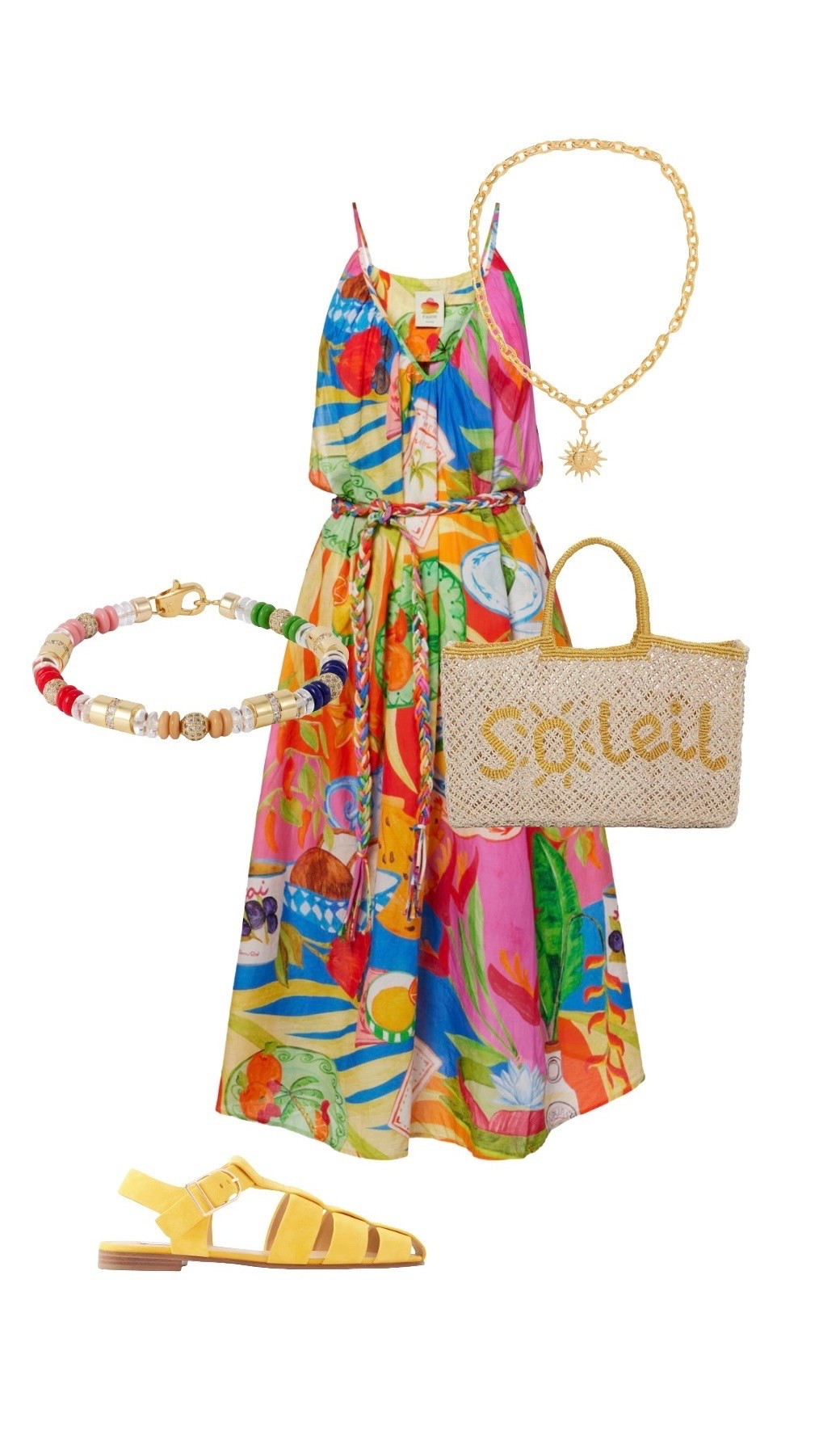 Holiday Season is Here ☀️ 🌈 Catch this Summer Picnic Dress by Farm Rio on Sale!

Summer Picnic Dress - Farm Rio at MyTheresa 

Soleil Bag - The Jacksons at The White Company

Necklace & Bracelet - Martha Calvo at Net a Porter

Lyn Yellow Suede Sandals - Gabriela Hearst at Net a Porter

#LTKsale #LTKdresses #LTKsummer #LTKeurope #LTKuk