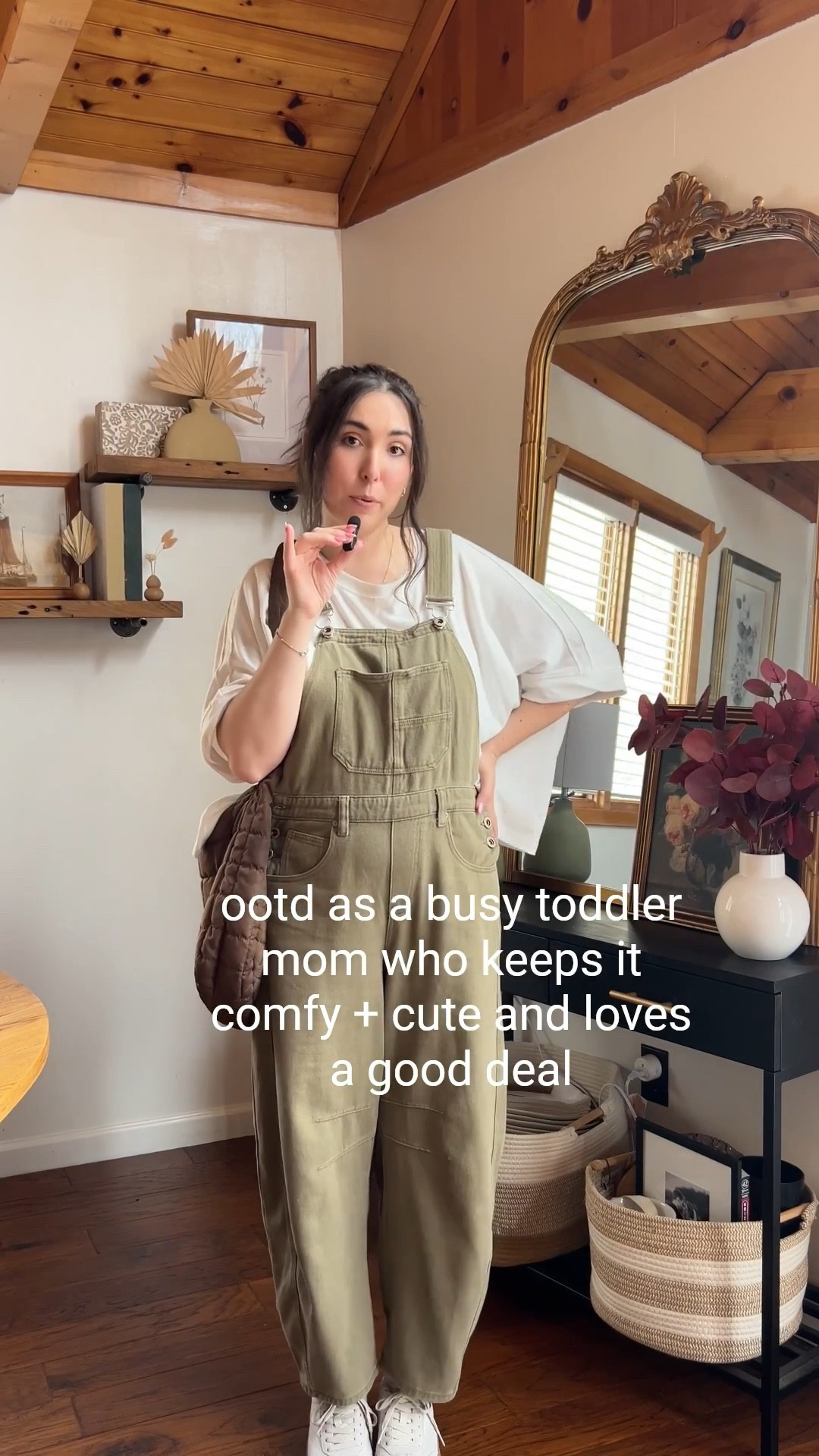 Free people inspired overalls from Amazon - barrel leg overalls!

Olive green overalls, oversized comfy white tee for spring layering, adidas lookalikes! 

#LTKFindsUnder50 #LTKStyleTip #LTKSaleAlert