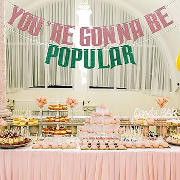 You're Gonna Be Popular Banner - Wicked Party Decorations, Good Witch Bad Witch Bachelorette Part... | Amazon (US)