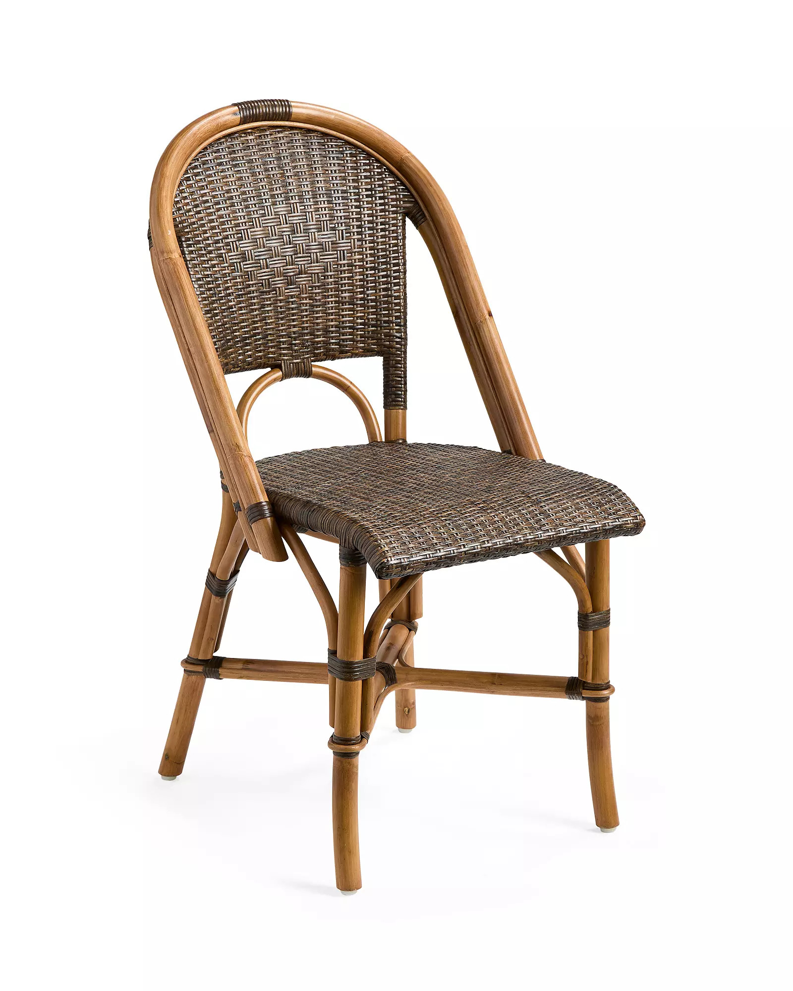 Sunwashed Riviera Rattan Dining Chair | Serena and Lily