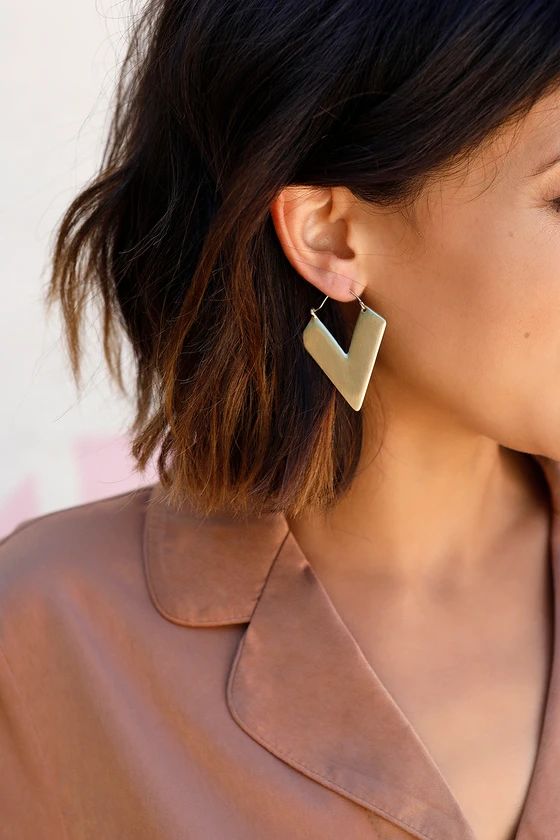 Melodious Moves Gold Earrings | Lulus (US)