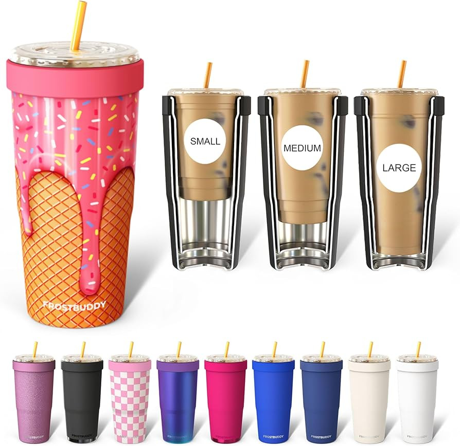 Frost Buddy Togo Buddy 30 oz Stainless Steel Vacuum Insulated Tumbler To Go Coffee Cup – Iced C... | Amazon (US)