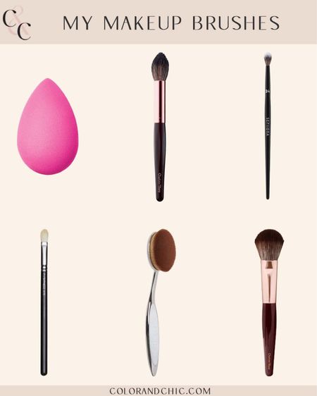 Makeup brushes I own and have loved for years! Linking below my bronzing brush, beauty blender, powder brush, foundation Artis brush and more! All of these are great quality and can be washed once a week without getting damaged!  

#LTKbeauty #LTKunder100