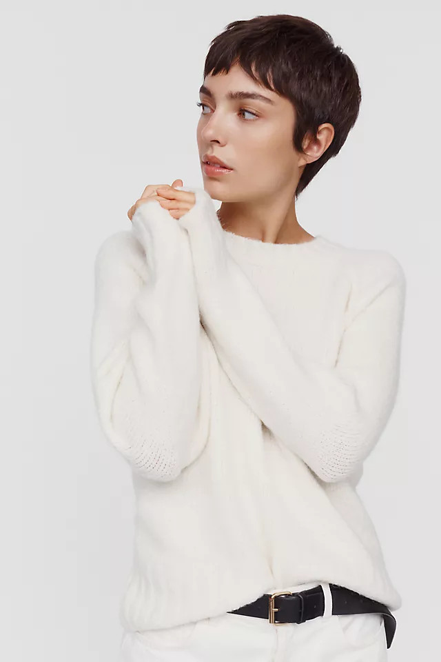 Cline Chunky Crew-Neck Sweater | Anthropologie (US)