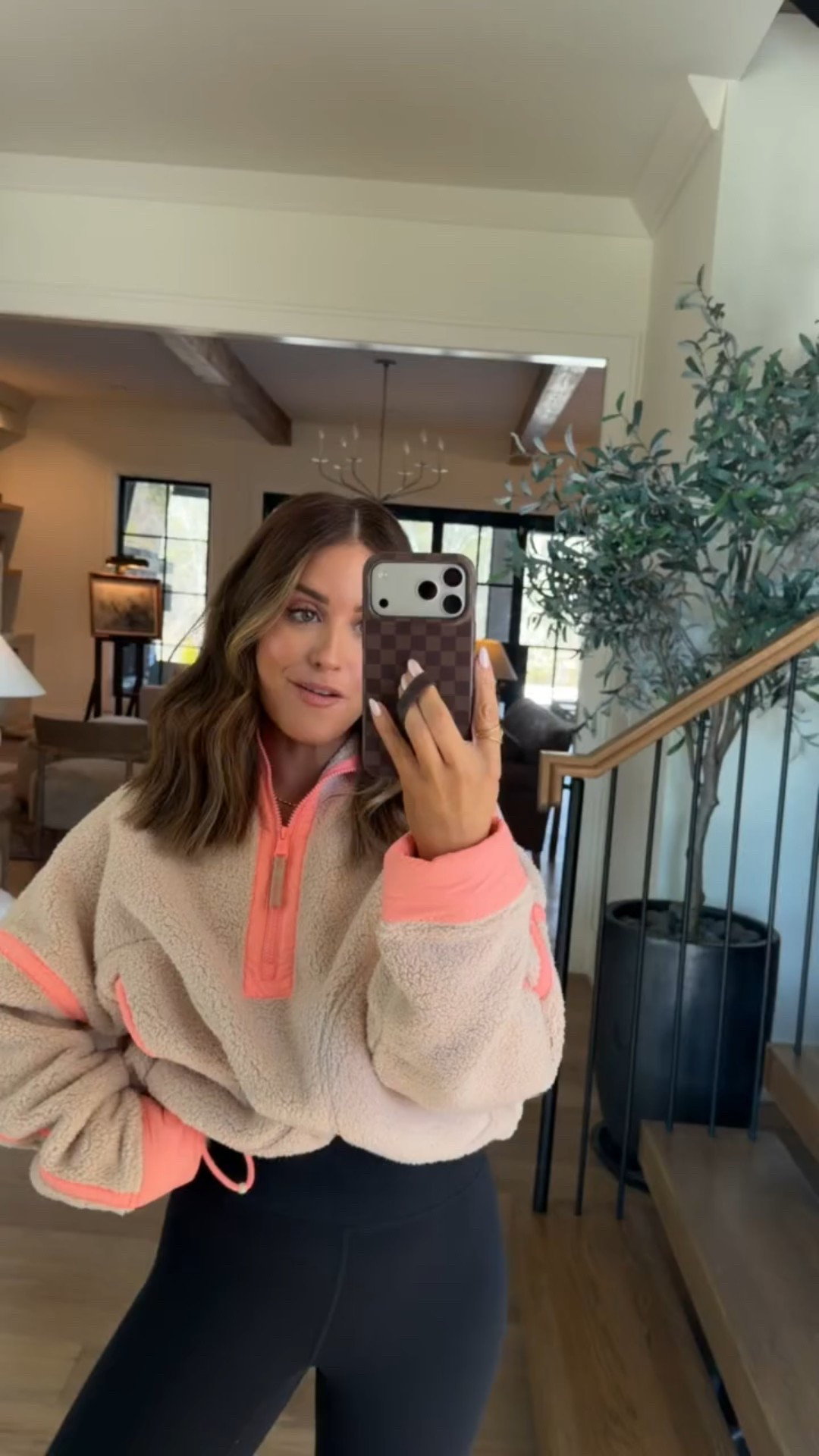 Love this Sherpa pullover from FP Movement- wearing size xs in leggings (petite friendly) and xs in the pullover! 

#LTKSeasonal #LTKootd #LTKActive