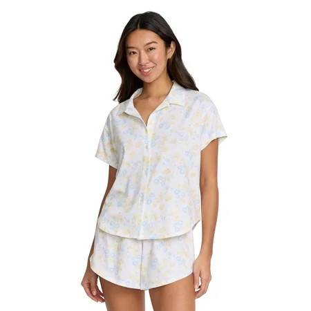 Mills by Millie Bobby Brown Women s Short Sleeve Pajama Top Sizes XS-XXXL | Walmart (US)