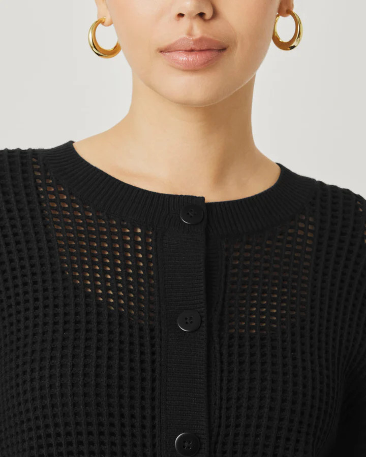 Splendid x @Cellajaneblog Open Stitch Cardi | Splendid