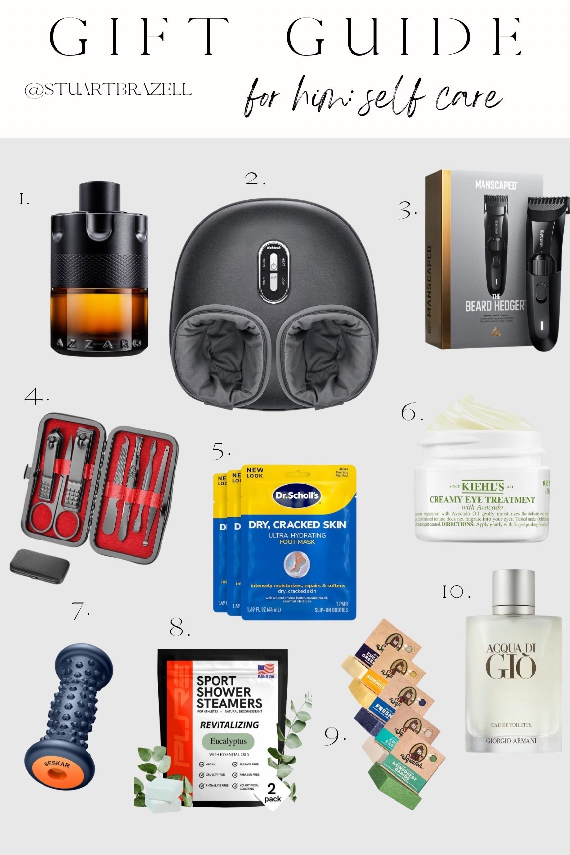 Self care gift ideas for him!

#LTKMens #LTKGiftGuide