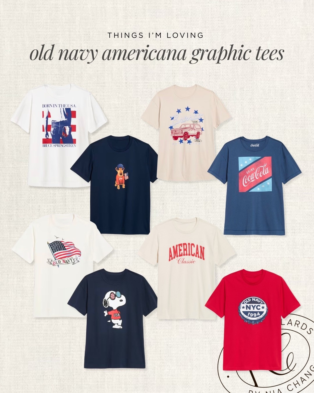 Old Navy always has the best tees for summer holidays! How cute are these American graphic tees?! 50% off today only!

#LTKSeasonal #LTKSaleAlert #LTKPlusSize