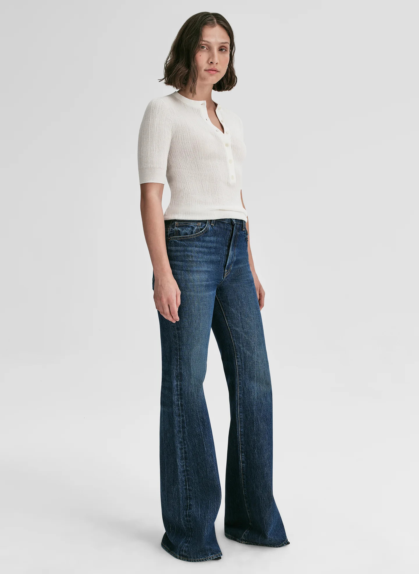 Fisher Fine Cotton Knit Top | A.L.C
