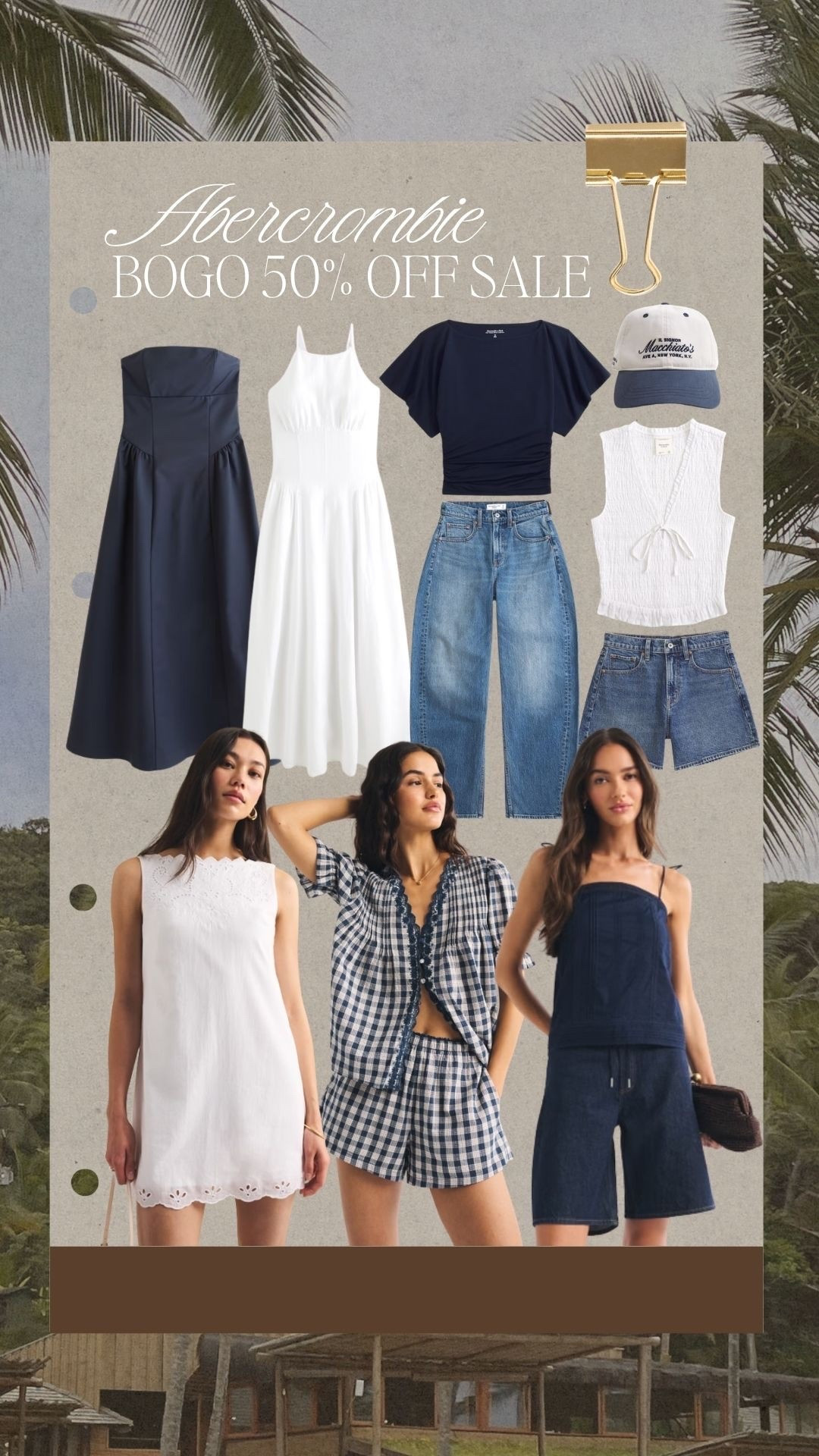 Abercrombie sale alert 🤍 BOGO 50% off almost everything! 

#abercrombie #abercrombiesale #salealert #denim #gingham #dress #whitedress #jeans #barreljeans #tops

#LTKSeasonal #LTKSaleAlert #LTKootd