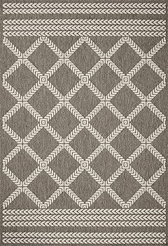 Loloi II Rainier Collection RAI-05 Natural/Ivory, Indoor/Outdoor 3'-11" x 5'-11" Accent Rug | Amazon (US)