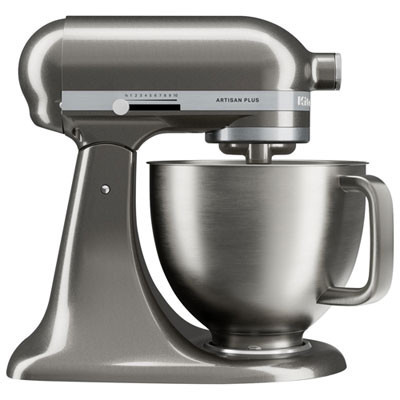 KitchenAid Artisan Plus Tilt-Head Stand Mixer - 5Qt - 350-Watt - Medallion Silver | Best Buy Canada