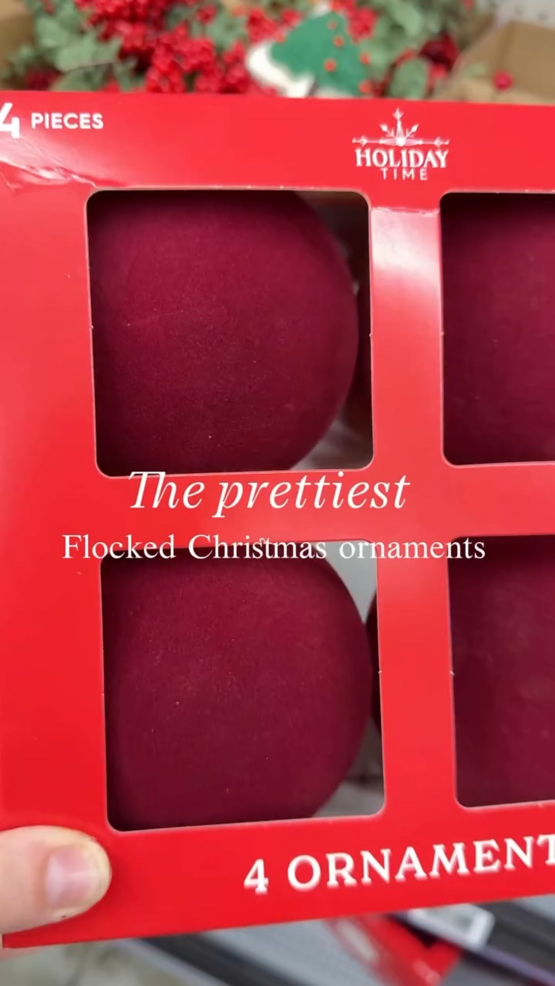 Walmart Flocked Christmas ornaments how soft and elegant are these ❤️🤩 
 
Walmart Christmas finds, flocked ornaments, Walmart finds . 
 
  #walmartfinds #walmartshopping #walmartchristmas #christmastreedecorating #flockedtree #flockedchristmasornaments #walmartchristmasdecor #walmartaesthetic

#LTKHoliday #LTKSeasonal #LTKHome