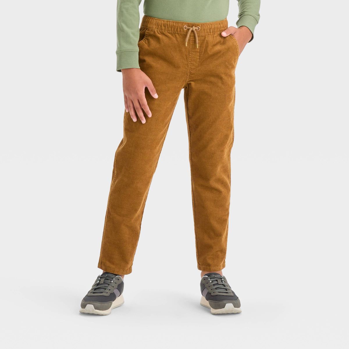 Boys' Relaxed Tapered Corduroy Pull-On Pants - Cat & Jack™ | Target