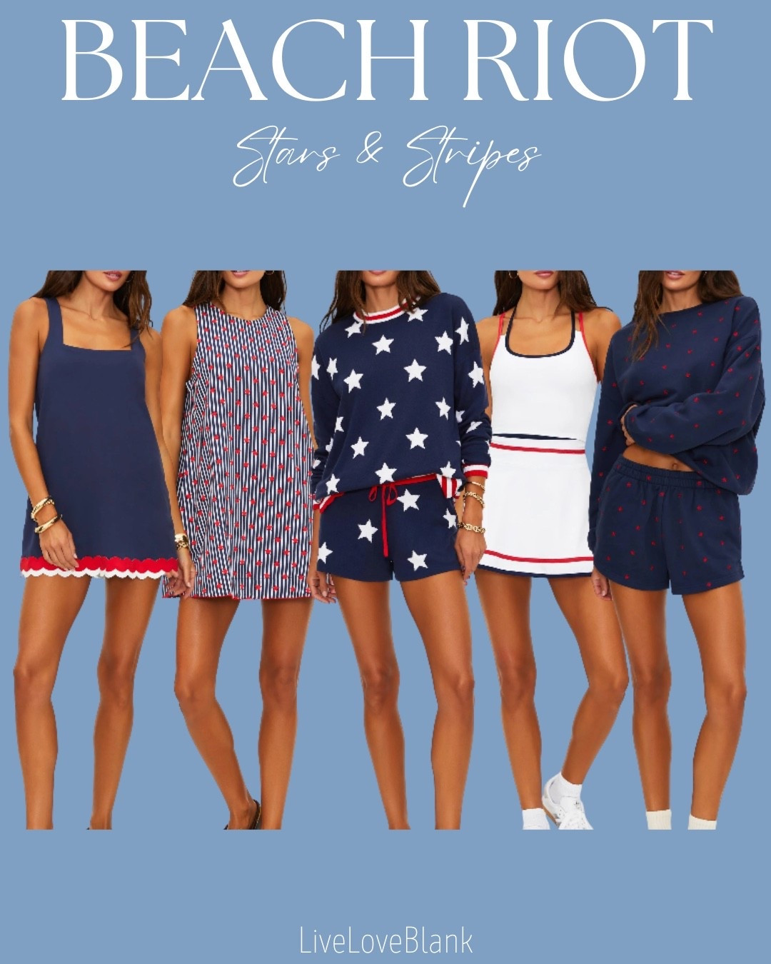 Beach Riot 
4th of July
Stars and Stripes 
@nordstrom 
@Beach Riot 

#LTKU #LTKSeasonal #LTKOver40