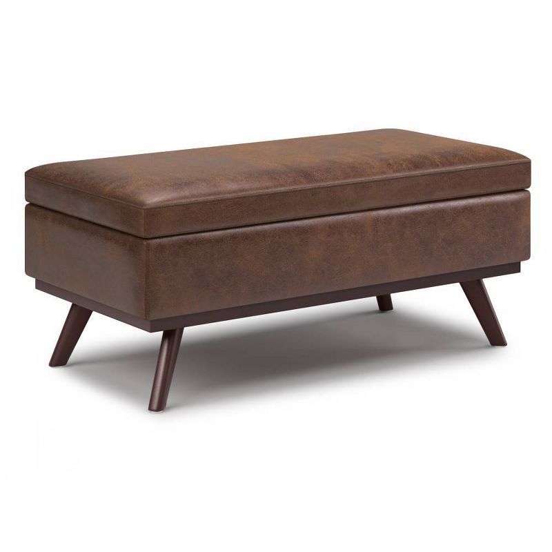 Large Ethan Lift Top Coffee Table Storage Ottoman - WyndenHall | Target