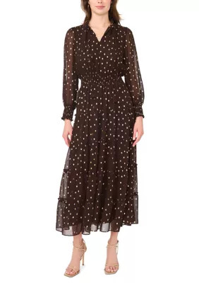 Women's Long Blouson Sleeve Dress | Belk