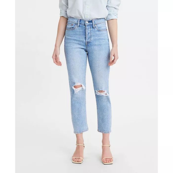 Levi's® Women's High-Rise Wedgie Straight Cropped Jeans | Target