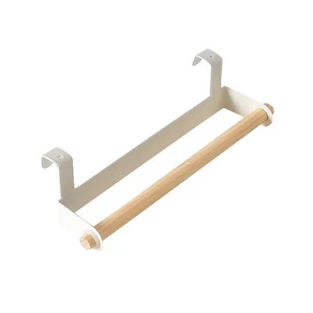 MABOTO Wood Bath Towel Rack Kitchen Storage Over Cabinet Towel Bar Bathroom Shelves On Inside Or Out | Walmart (US)