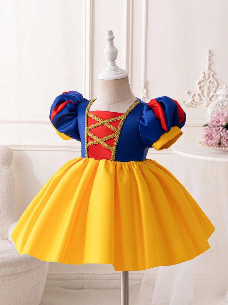 Glamorique Kids Vestido de tul esponjoso de Navidad y Halloween para bebés niñas, vestido de fi... | SHEIN