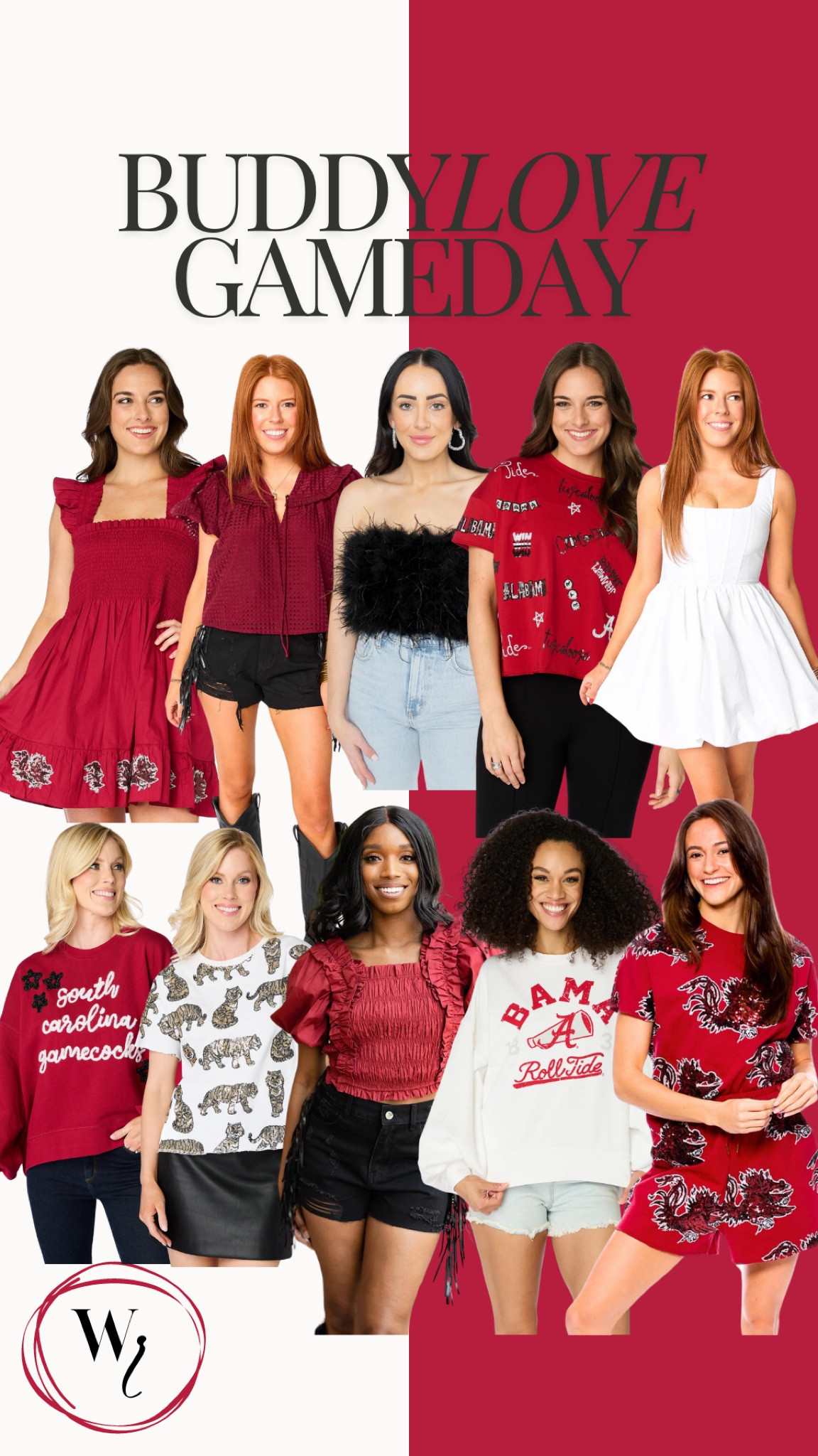 Red and black game day finds from buddylove / use code WHITNEYRIFE for 15% off 

#LTKBacktoSchool #LTKStyleTip #LTKFindsUnder50