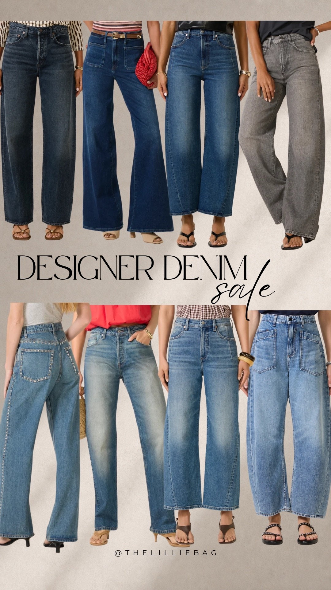 Denim refresh 👖✨ EVEREVE is giving us 15% off select denim styles and there are SO many good pairs for fall! From wide leg jeans and barrel denim to classic dark washes, lighter washes + statement styles, these are the pairs worth checking out. Perfect for everyday outfits, workwear + heading into fall. 🤎

EVEREVE denim sale, women’s jeans, wide leg jeans, barrel jeans, fall denim, fall outfits, denim trends 2026, jeans for women, casual fall outfits, women over 40 style, everyday style