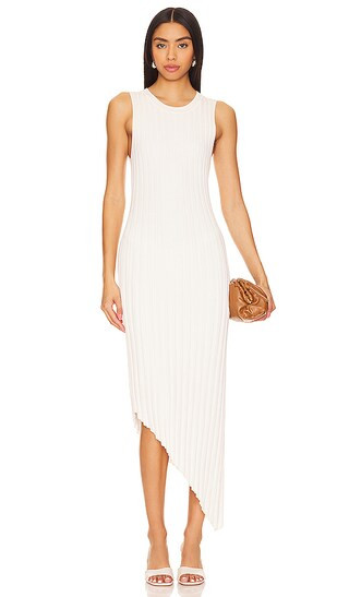 Magnolia Midi Dress in Ivory | Revolve Clothing (Global)