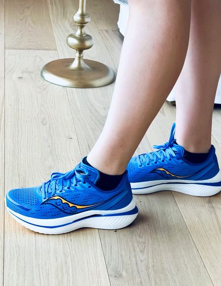 Loving these new Saucony road shoes. Great for running or walking on the road. Not meant for trails. They come in several different colors. Size up. 💙


#LTKfitness #LTKshoecrush
