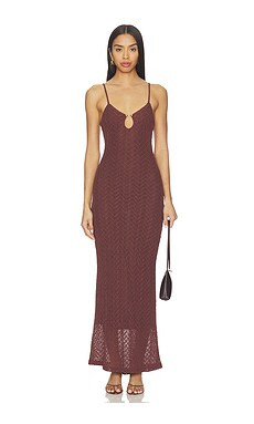 superdown Kailani Maxi Dress in Brown from Revolve.com | Revolve Clothing (Global)