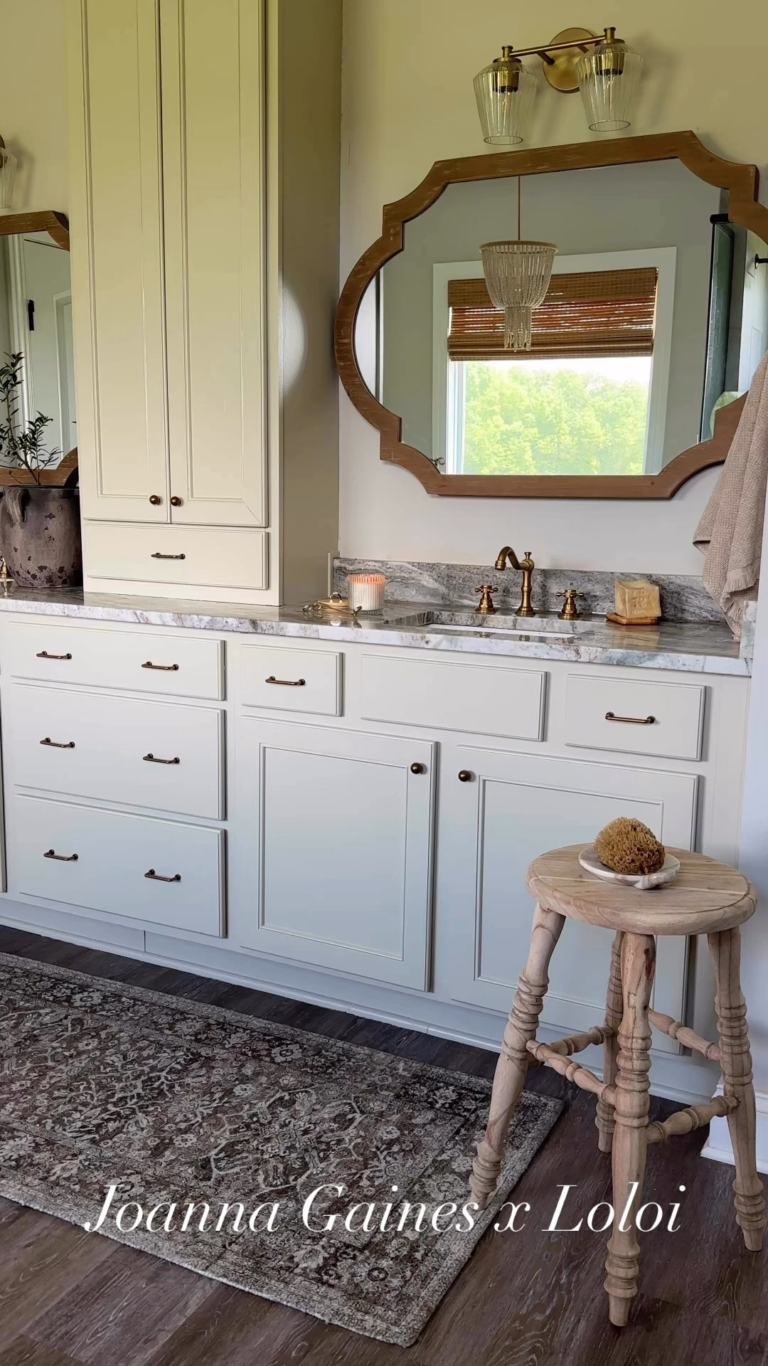 Obsessed with my new Joanna Gaines x Loloi Rug from their spring magnolia home line! This is the WYM-06 runner in ivory / bark 