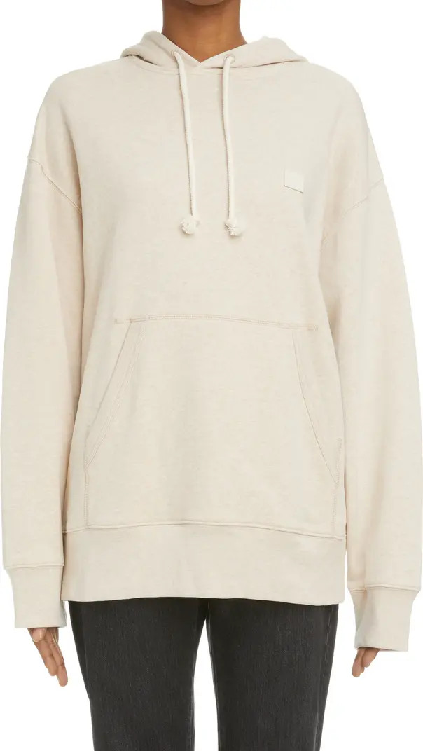 Acne Studios Women's Fennis Organic Cotton Hoodie | Nordstrom | Nordstrom
