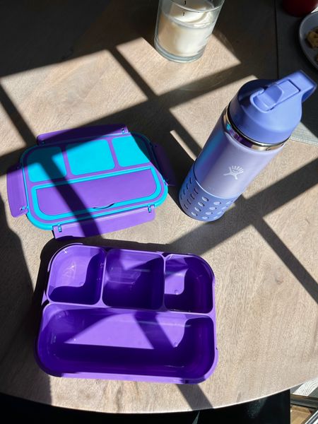 Kids summer camp and school lunch box and water bottle. Spill proof and can handle some serious drops with out denting. #kids #lunch #waterbottle #lunchbox #hydroflask 

#LTKFindsUnder100
