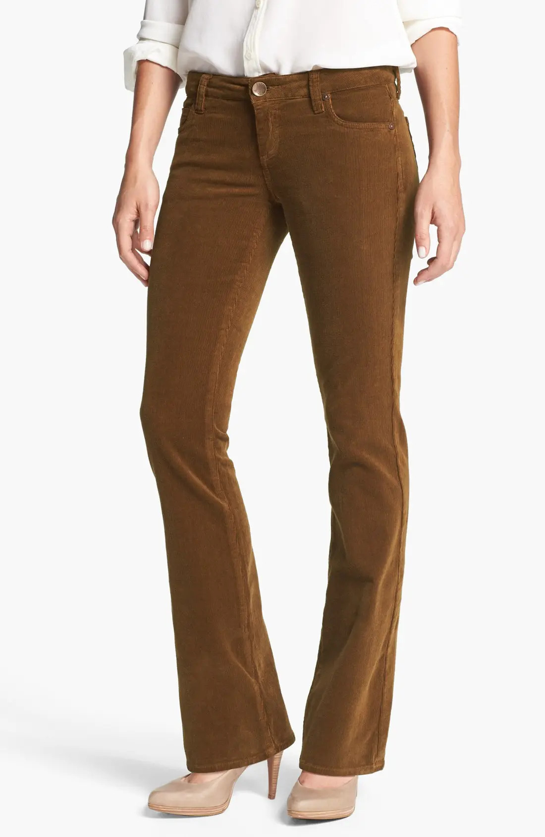 KUT from the Kloth Baby Bootcut Corduroy Jeans (Regular & Petite) | Nordstrom