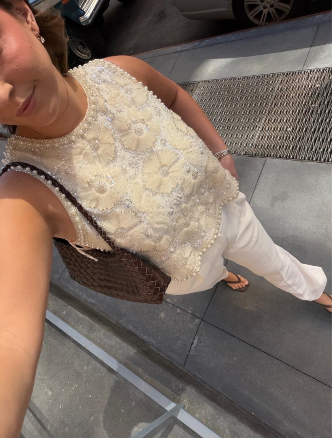 Proof a neutral outfit can still be a statement 🤍 This embellished top with crisp white pants feels elevated, effortless, and so good for a night out or dinner.

midsize outfit, size 12/14, midsize style, neutral outfit, embellished top, white pants outfit, elevated casual style, dinner outfit, chic fall outfit

#LTKootd #LTKMidsize #LTKSeasonal