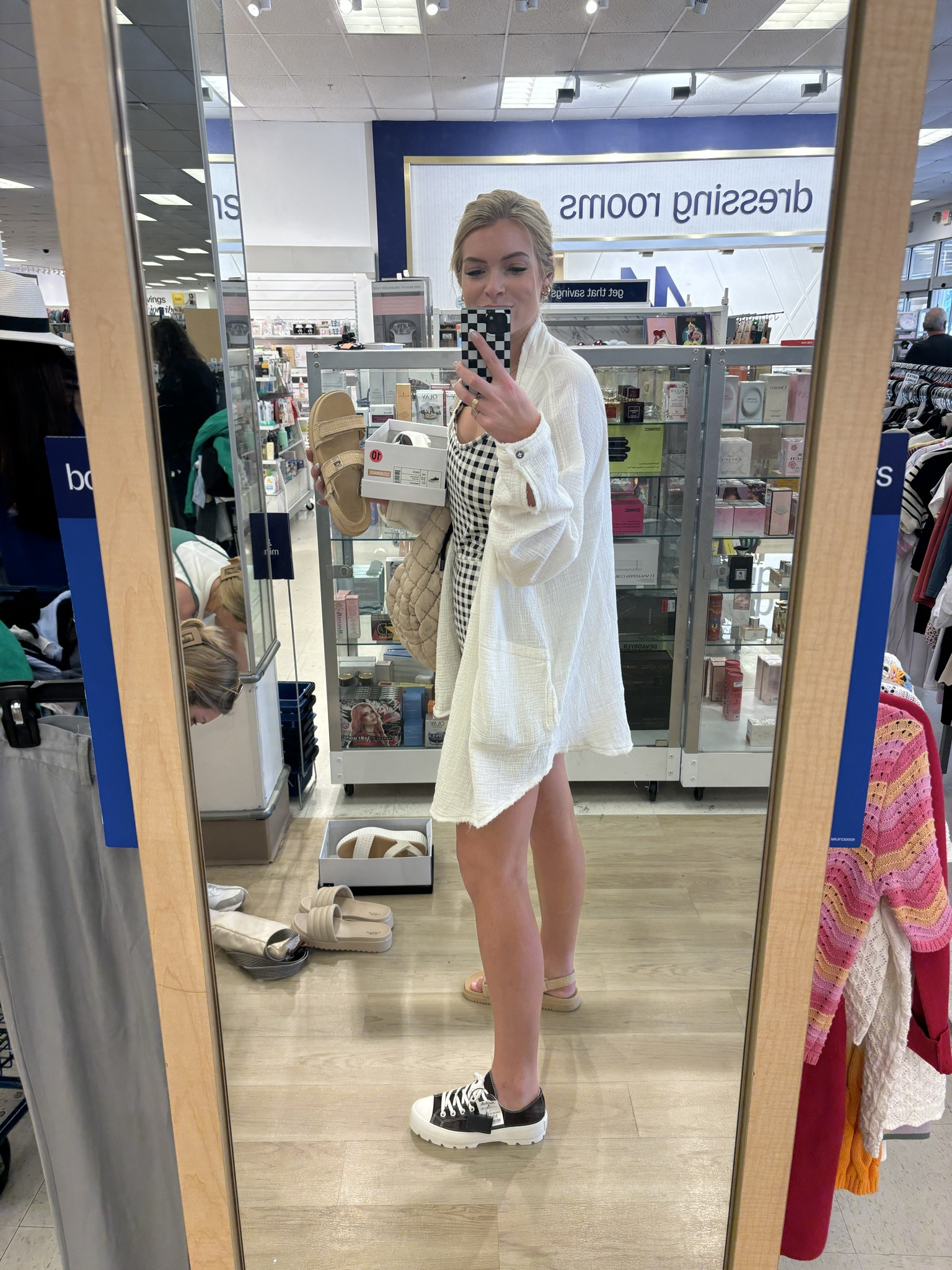 super excited for these canvas sneakers! they’re brown with the cutest chunky platform bottom. 

sized down, wearing sz 10

#LTKfindsunder50 #LTKshoecrush #LTKstyletip