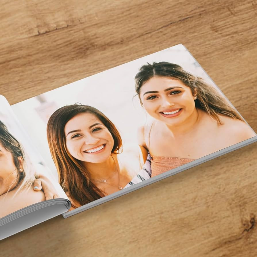 Personalized Photo Album 8.5x11" Hard Cover - Print Your own Memory Book, Photo Gifts (40 Photos) | Amazon (US)