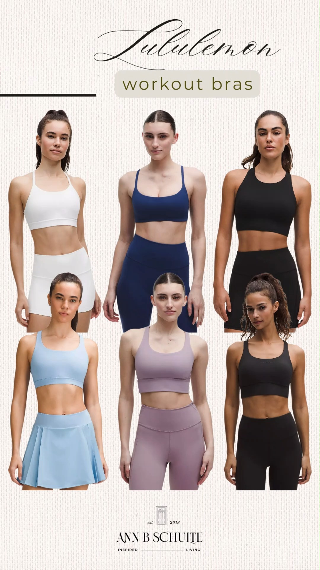 Lululemon workout sports bras keep everything supported, sleek, and ready for whatever move comes next. Comfort with main-character energy. 🖤✨🏃‍♀️
#Lululemon #LululemonStyle #WorkoutSportsBra #SportsBra #Activewear #WorkoutStyle #Athleisure #FitnessFashion #OOTDInspo #LTKStyle 

 #LTKootd #LTKActive