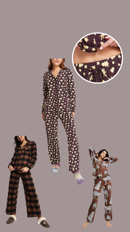 Brown pajamas / set 