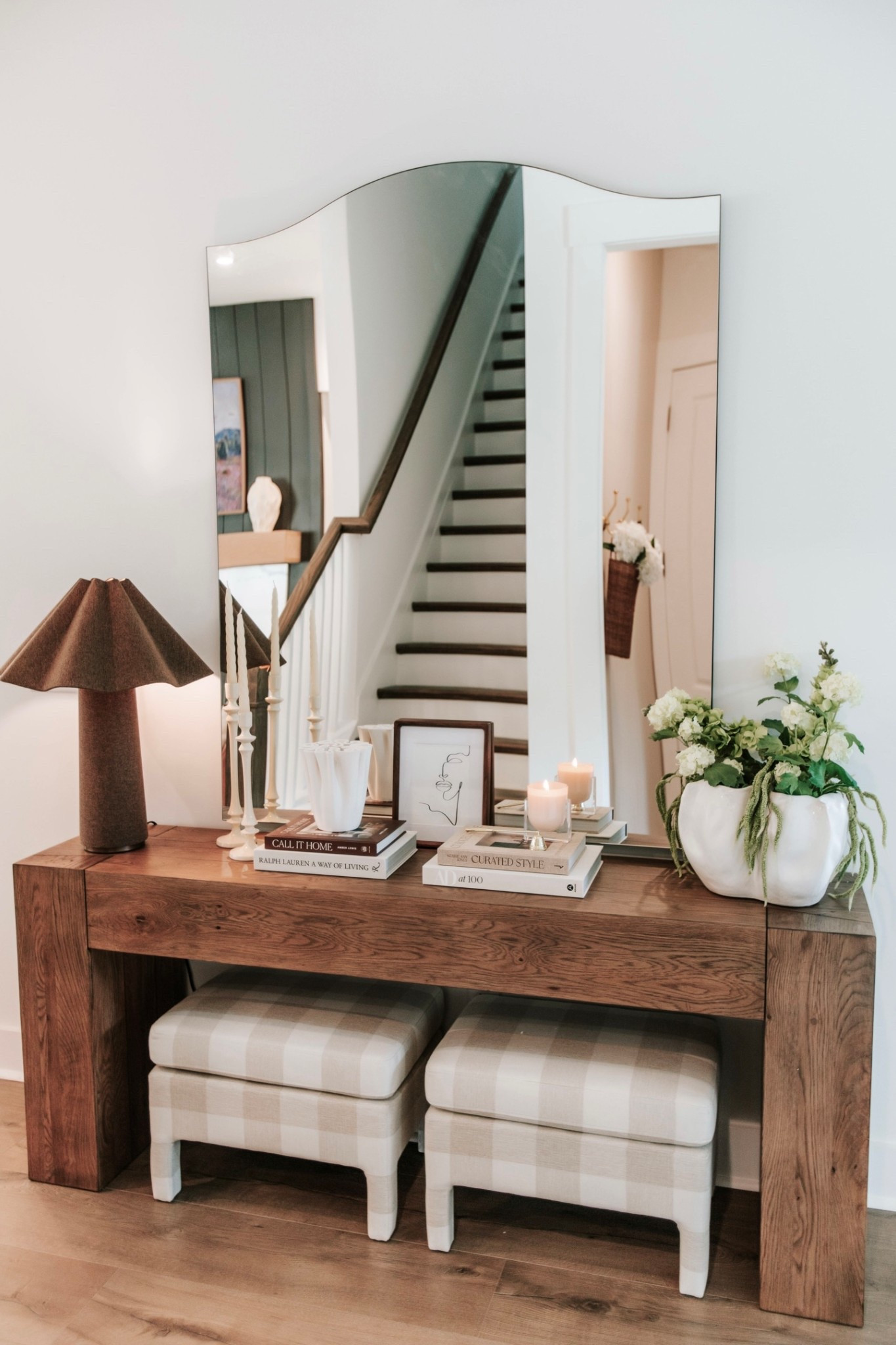 The Entryway✨ Where first impressions meet timeless design. The true example of “small space, big impact! 

#LTKStyleTip #LTKHome #LTKFindsUnder100