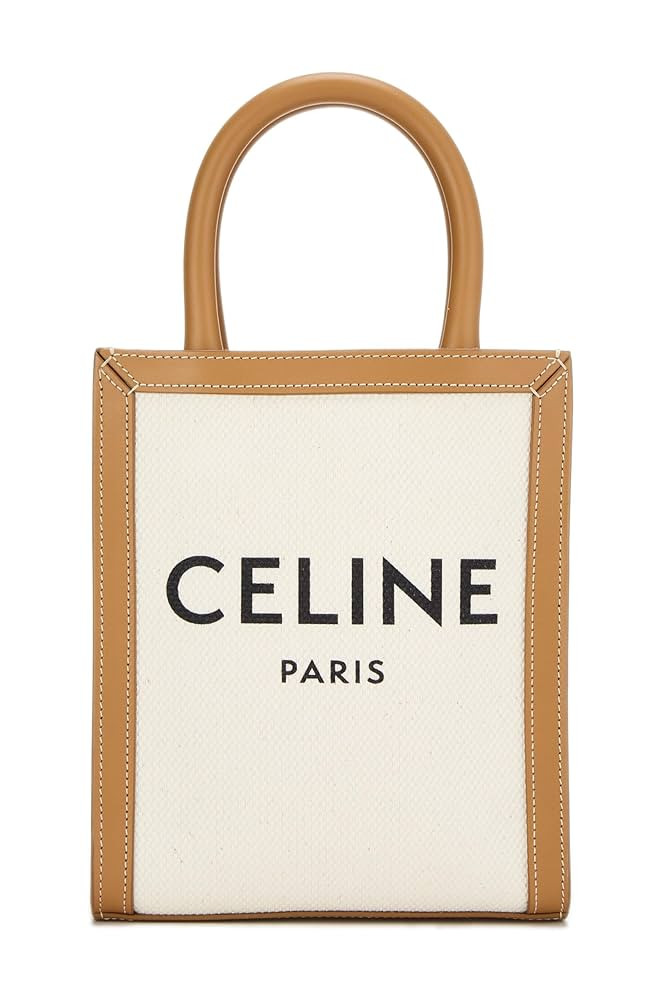 Amazon.com: Céline, Pre-Loved Beige Canvas Vertical Cabas Mini, Beige : Luxury Stores | Amazon (US)